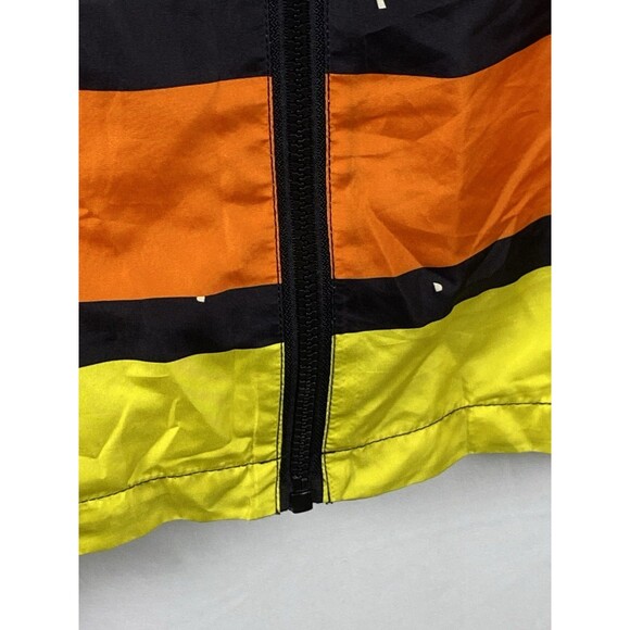 Disney Parks Star Wars Windbreaker Jacket Mens Large Colorful Retro Hooded Sz S - Picture 6 of 14